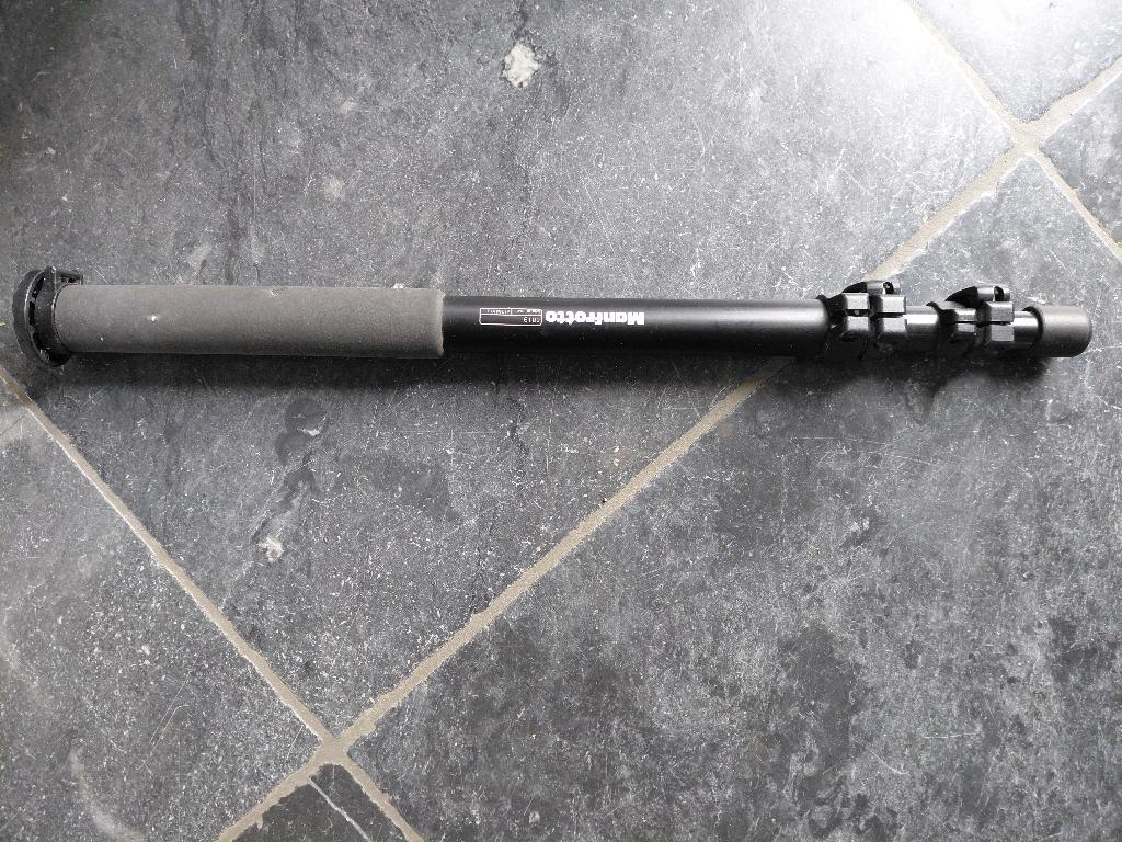 Manfrotto eenpoot statief, Audio, Tv en Foto, Fotografie | Statieven en Balhoofden, Ophalen of Verzenden, Zo goed als nieuw, Minder dan 150 cm