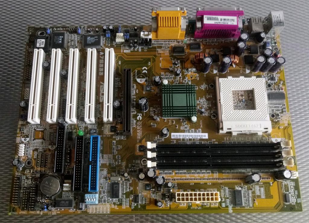 Asus A7S333 socket 462 moederbord., Ophalen of Verzenden, Gebruikt