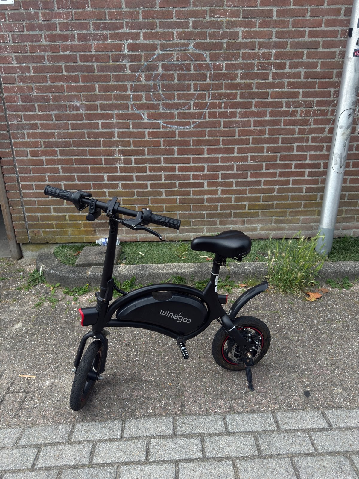 Opvouwbare elektrische fiets - Windgoo, 14 tot 16 inch, Zo goed als nieuw, Totaal opvouwbaar, Dames