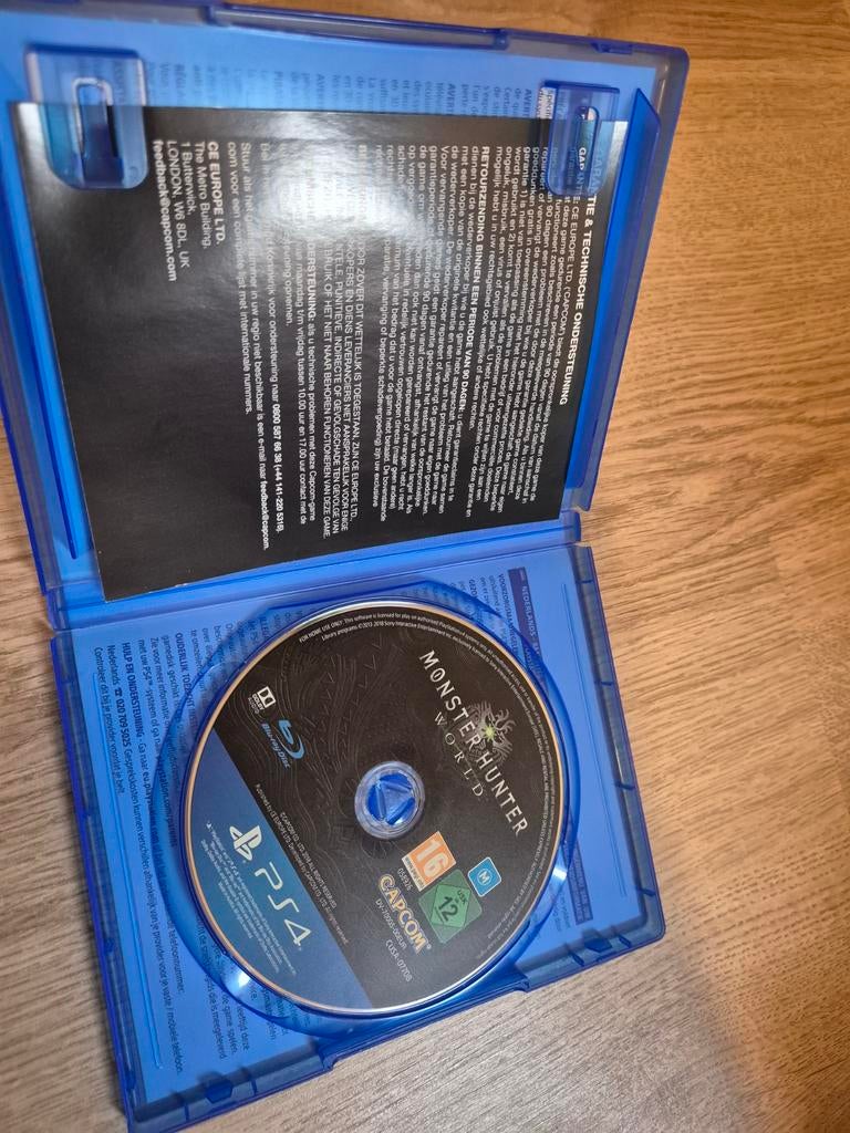 PS4 spel monster hunter world, 1 speler, Ophalen of Verzenden, Vanaf 3 jaar