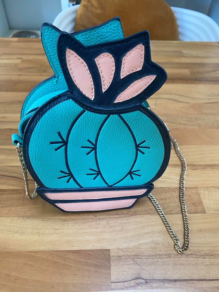 Grappige cactus handtas Primark, Ophalen of Verzenden, Gebruikt