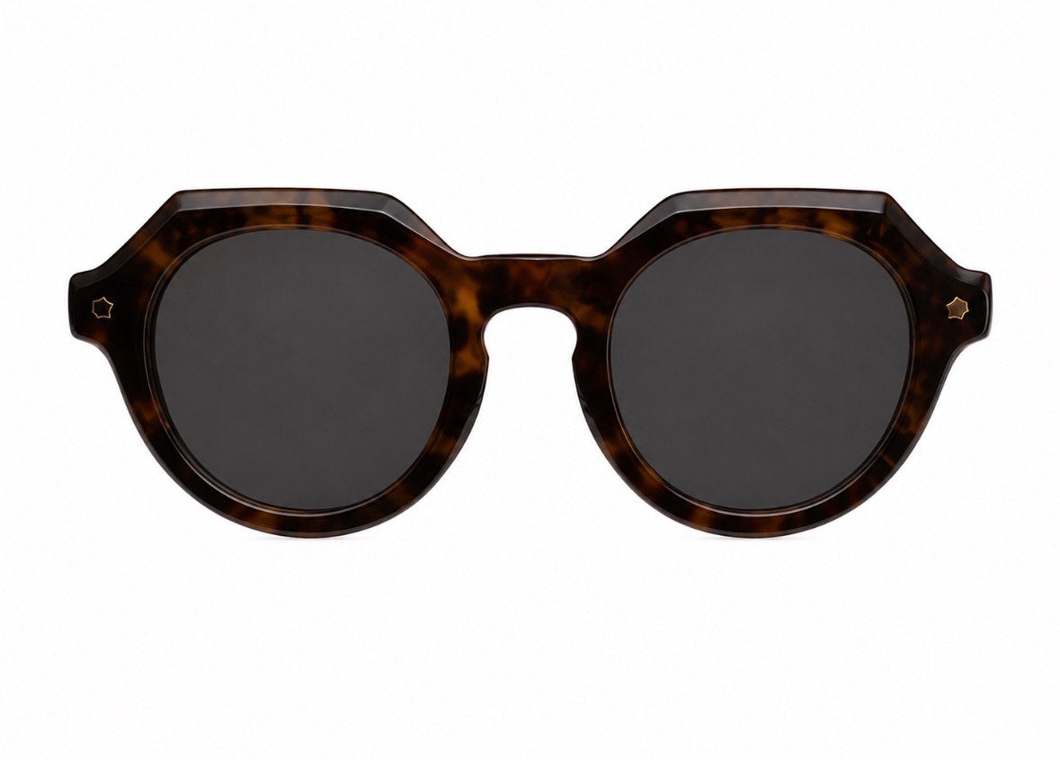 Dsquared2 zonnebril bruin tortoise – retro model – met case, Overige merken, Zonnebril, Bruin, Nieuw