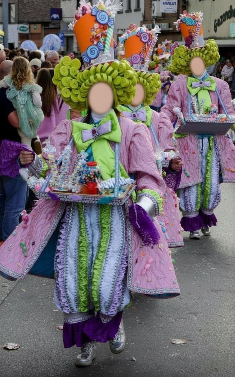 Carnavalspakken met prachtige hoeden, Ophalen of Verzenden, Zo goed als nieuw, Carnaval
