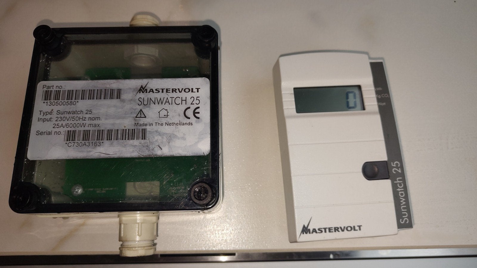 Mastervolt sunwatch 25, zonnepaneel meten, Ophalen of Verzenden, Zo goed als nieuw, Overige typen