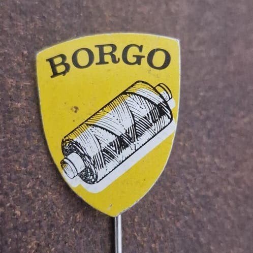 SPELDJE Borgo, Verzamelen, Speldjes, Pins en Buttons, Ophalen of Verzenden, Zo goed als nieuw, Merk