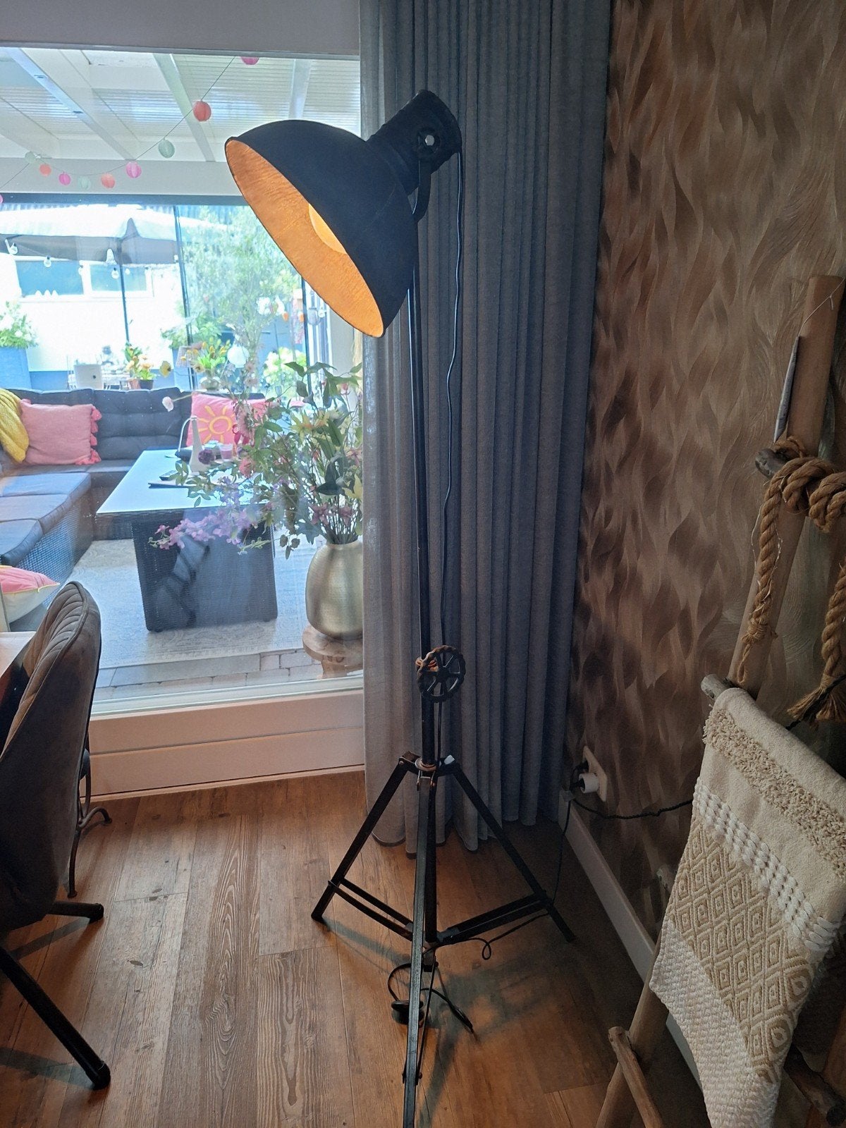 Mooie staande lamp., Ophalen, Zo goed als nieuw, 150 tot 200 cm