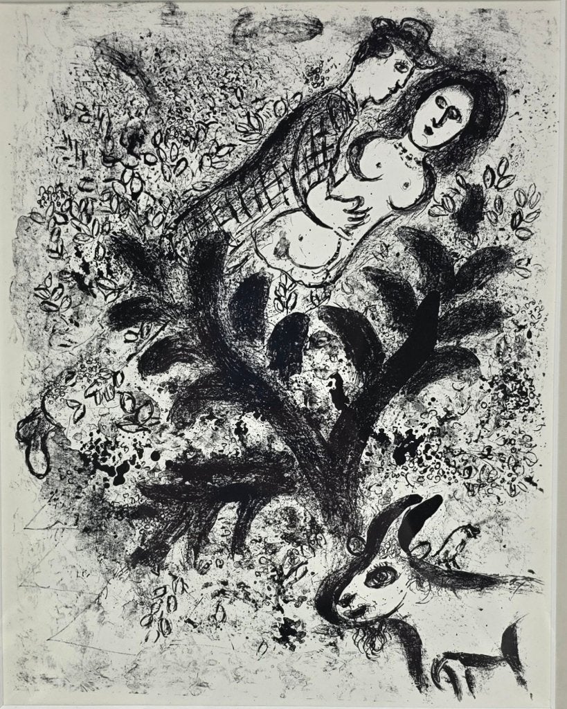 1073. Heliogravure, Marc Chagall - "De Tak", 1958, Ophalen, 25 cm, 1950 - 1999, Portret
