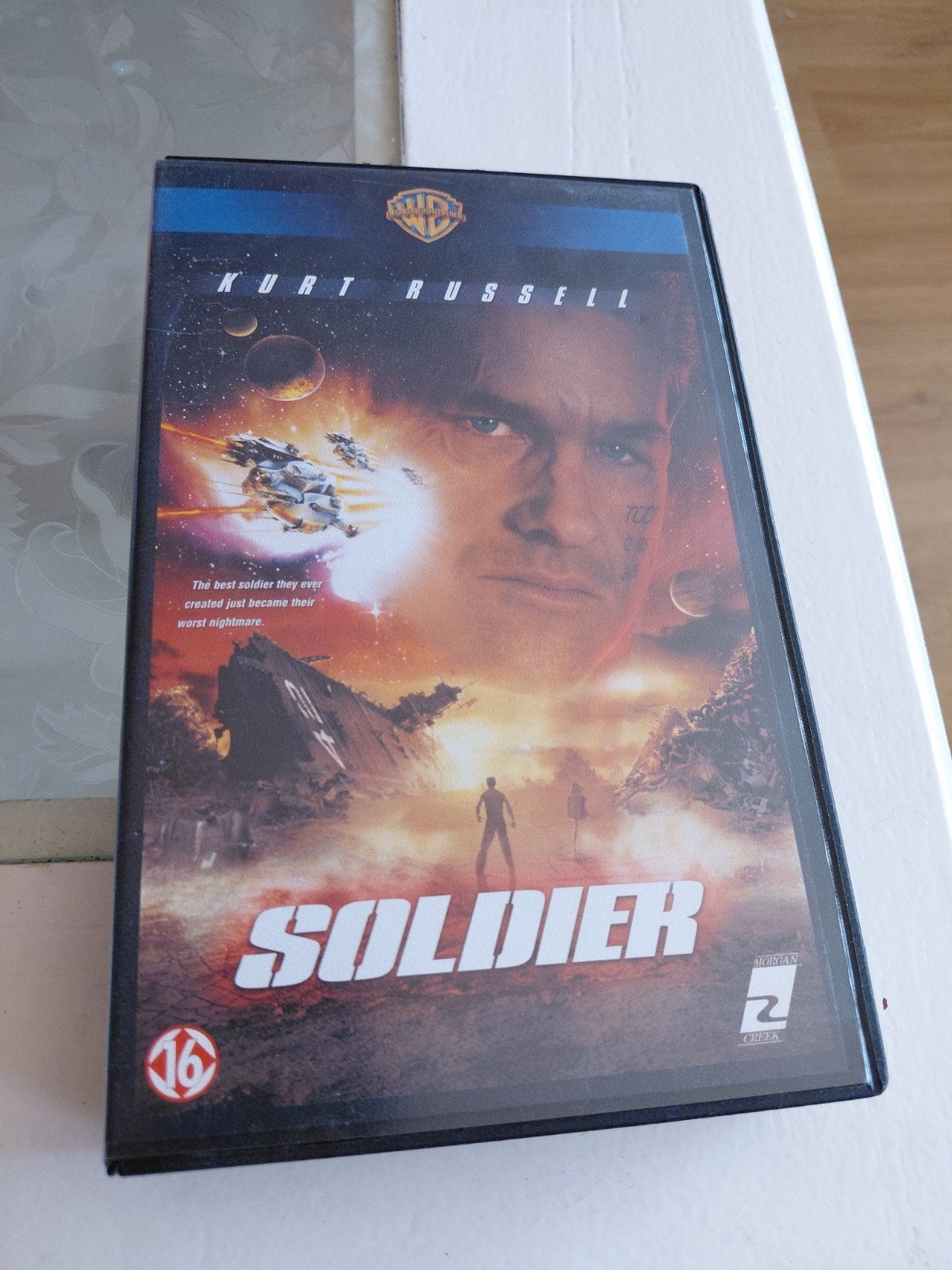 Soldier videoband. Kurt Russell. Grote hoes., Cd's en Dvd's, VHS | Film, Gebruikt, Science Fiction en Fantasy, VHS, Vanaf 16 jaar