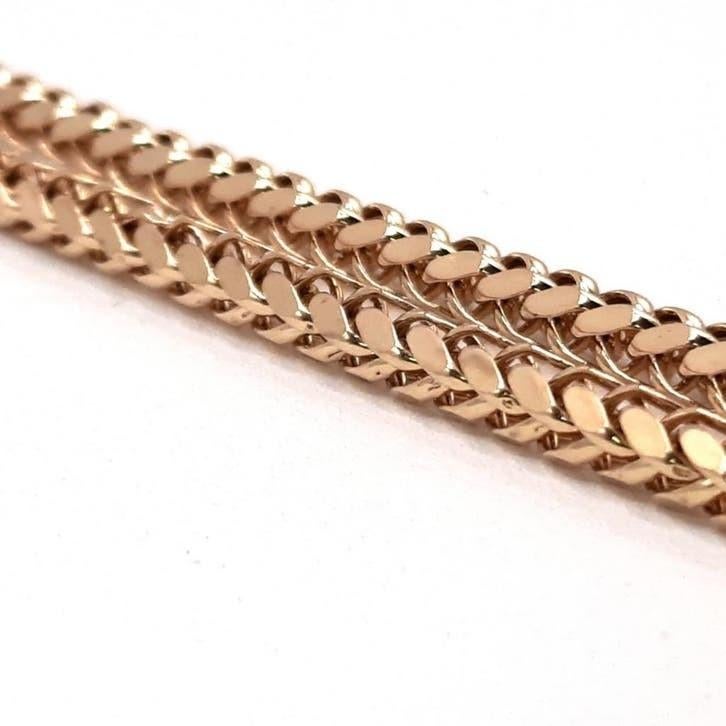 Gouden ketting 14kt, Www.bredajuwelier.nl, Nieuw, Ophalen of Verzenden, Www.bredajuwelier.nl
