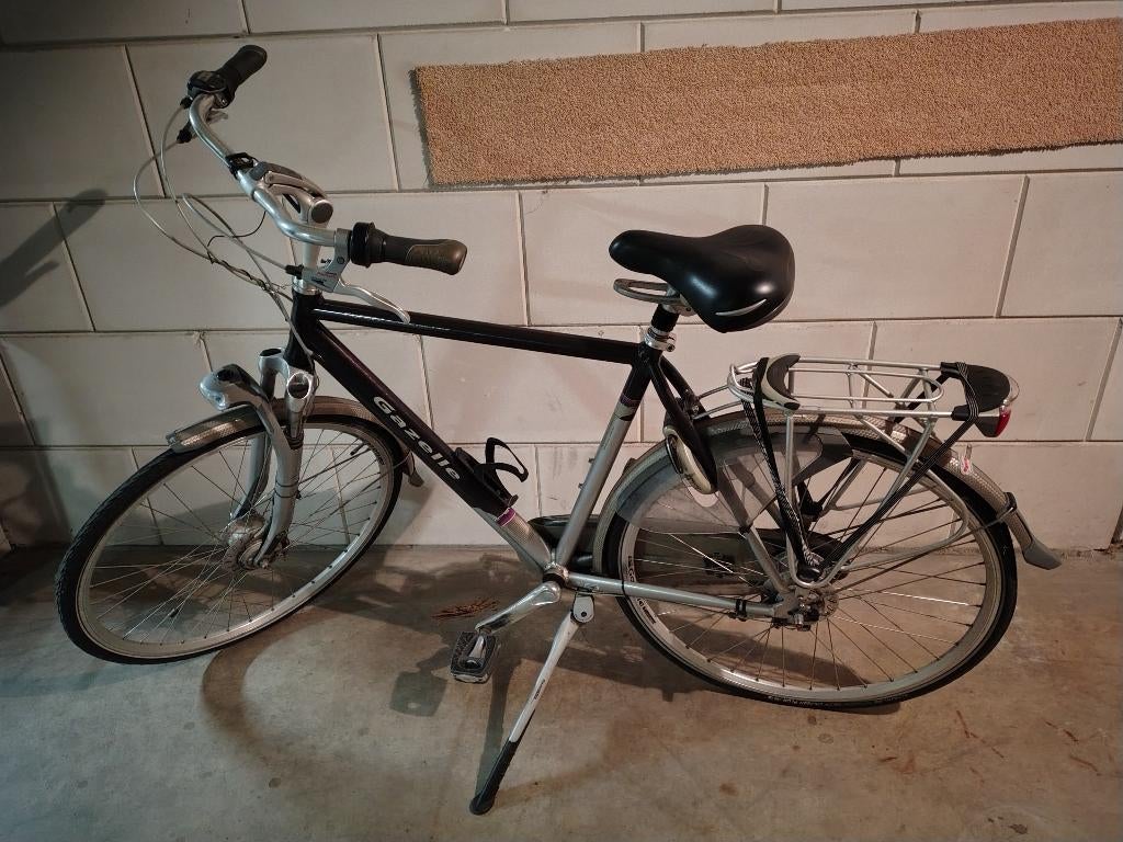 Gazelle herenfiets, Ophalen, Gebruikt, Versnellingen, 57 tot 61 cm