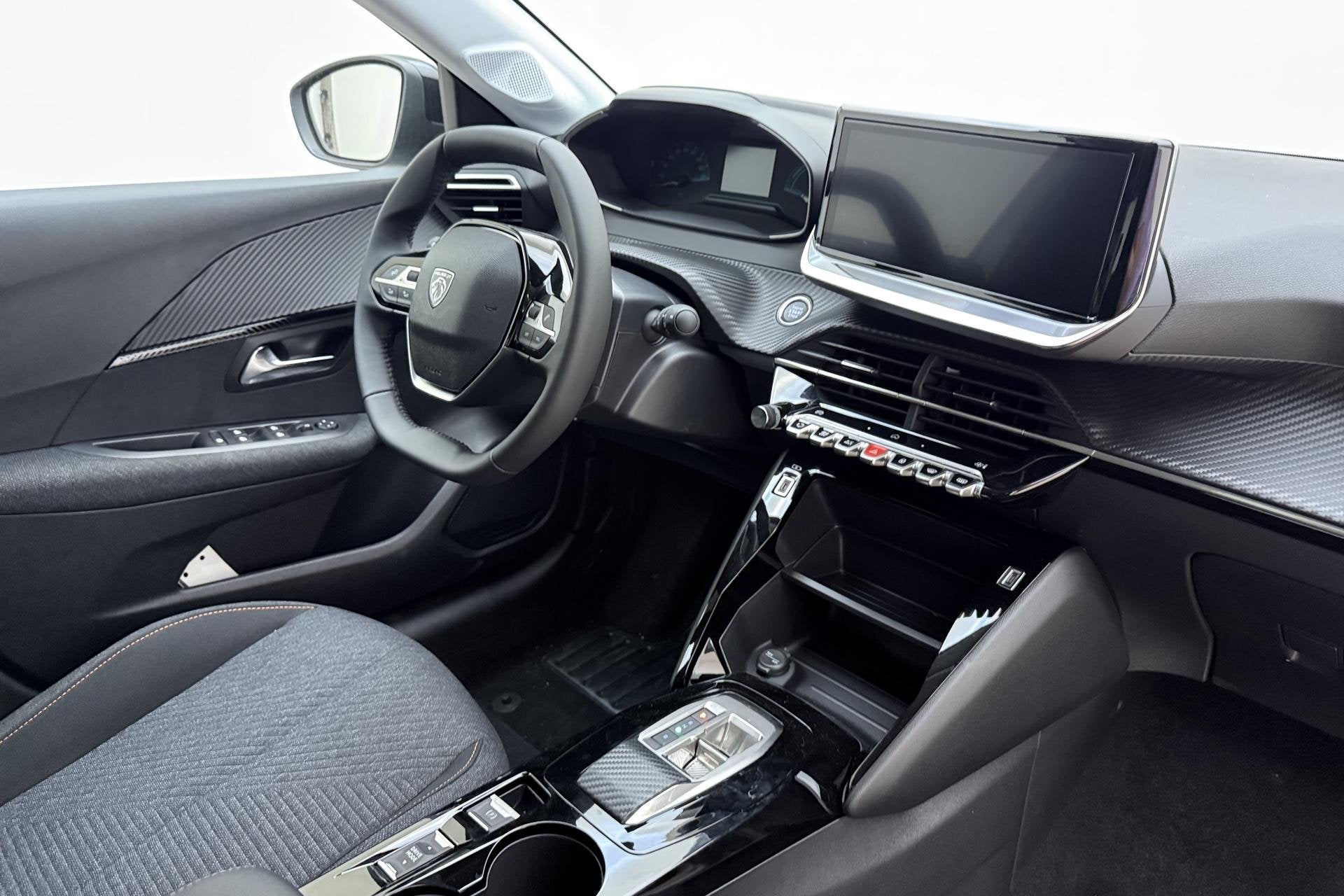 Peugeot e-208 EV Business 51 kWh 3-Fase l Wireless Apple Car, 433 km, Leder en Stof, Zilver of Grijs, 1430 kg