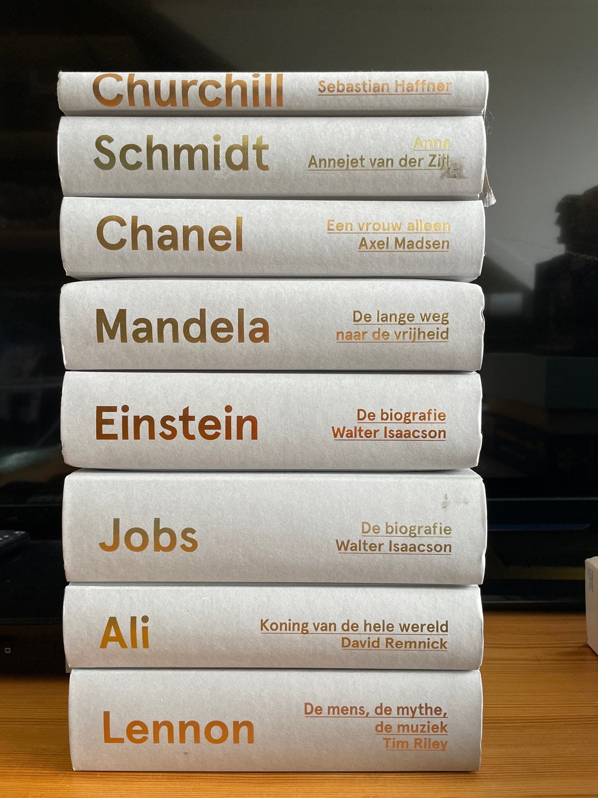 Biografieën Collectie: Churchill, Schmidt, Chanel, Mandela,, Boeken, Ophalen, Zo goed als nieuw, Politiek