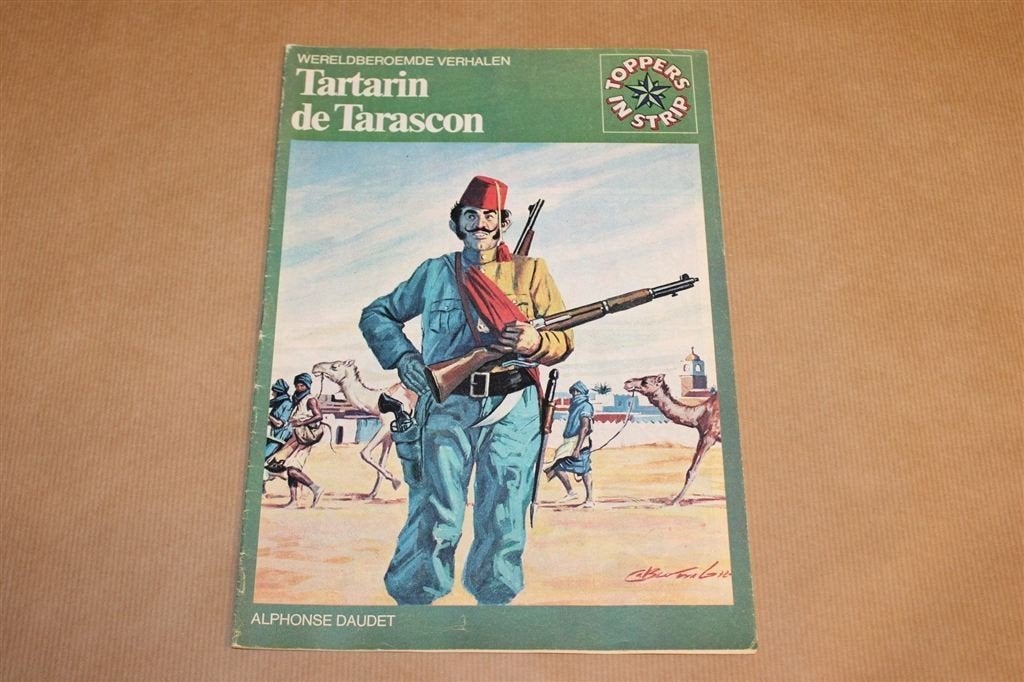 Tartarin de Tarascon — Toppers in Strip, Daudet 1974, Boeken, Eén stripboek, Ophalen of Verzenden, Gelezen