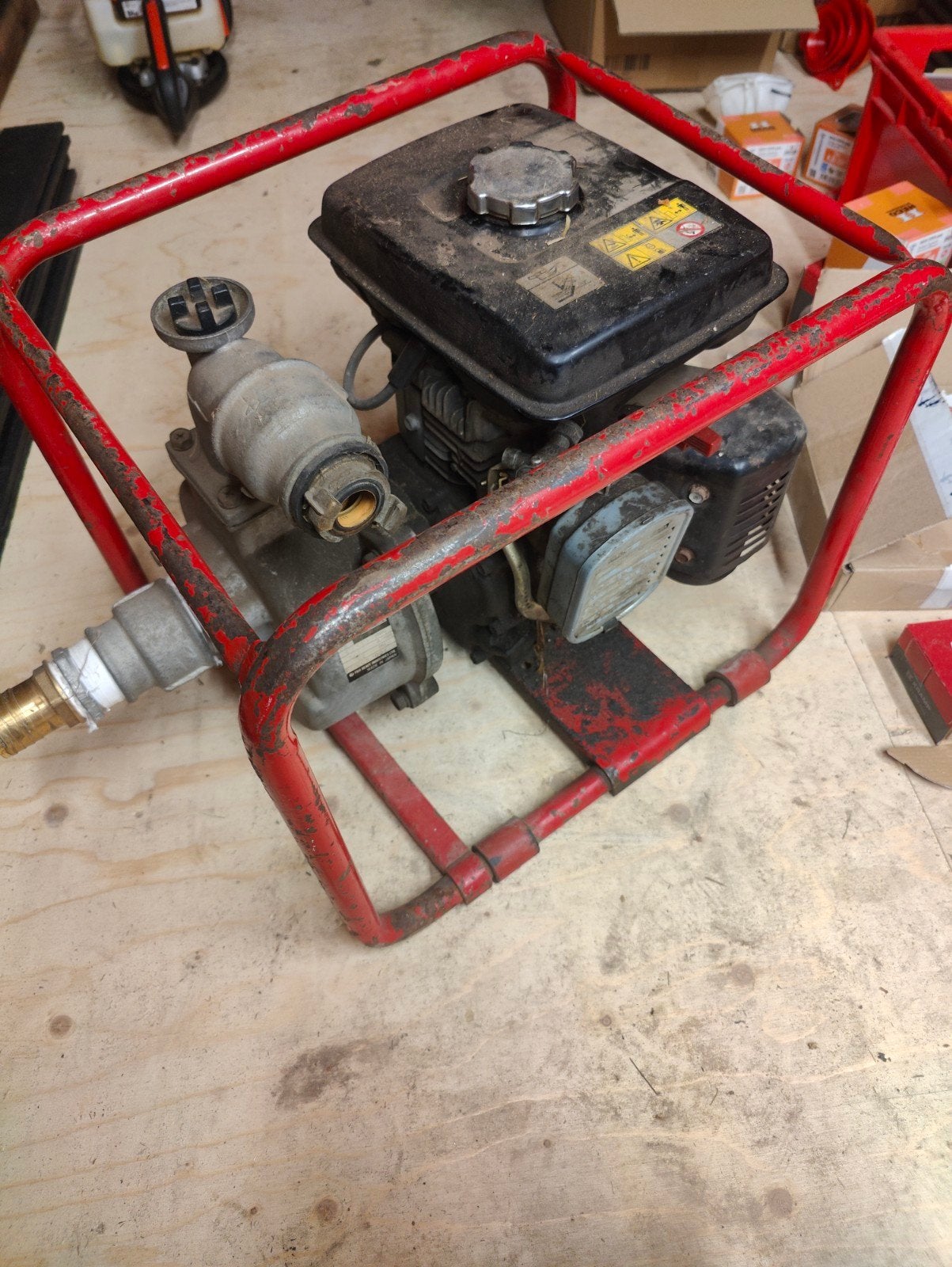 Robin PTG205-007 benzine Waterpomp Ey130 Motor, Ophalen