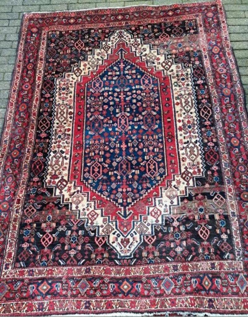 Perzisch tapijt met certificaat., Ophalen, Rechthoekig, 200 cm of meer