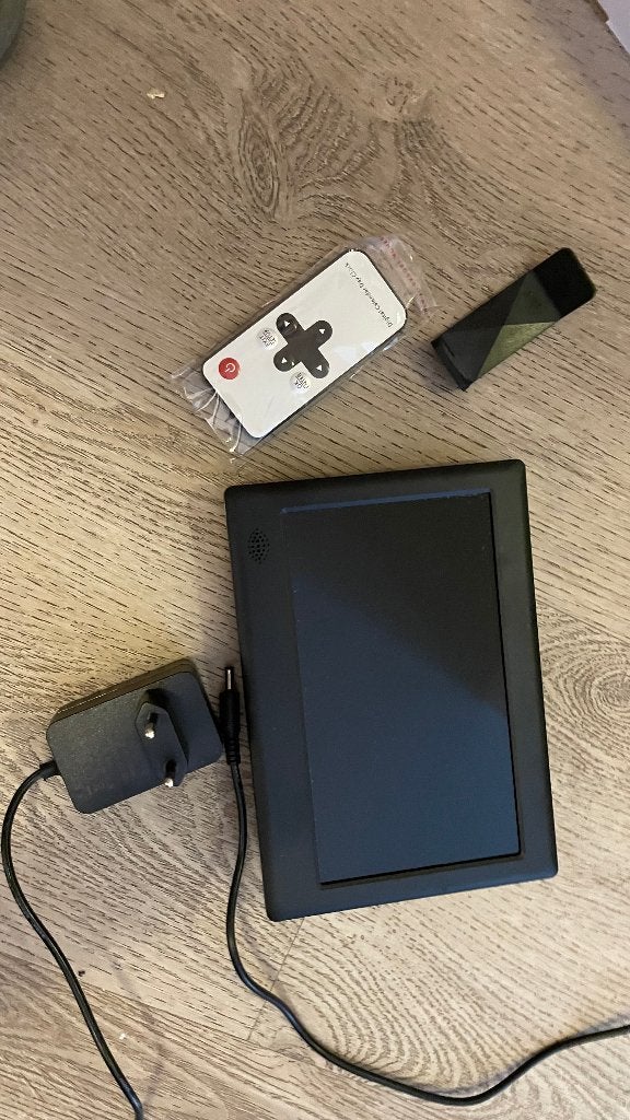 Digitale kalender klok (dementieklok), Ophalen, Zo goed als nieuw, Staande klok, Analoog en Digitaal