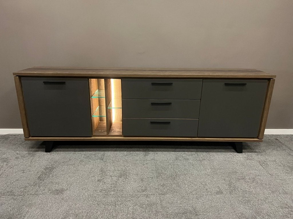Cubo dressoir 240cm van Henders en Hazel, Nieuw, Ophalen of Verzenden, 3 of 4 laden, 200 cm of meer