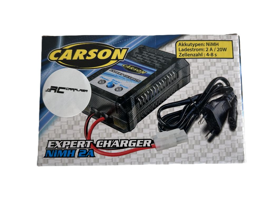 Carson Expert Oplader NiMH 2A rc, Hobby en Vrije tijd, Modelbouw | Radiografisch | Auto's, Ophalen of Verzenden, Nieuw, Overige schalen