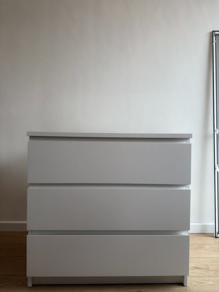 IKEA Malm ladekast [3x], Huis en Inrichting, Ophalen, Gebruikt, 50 tot 100 cm, 3 of 4 laden