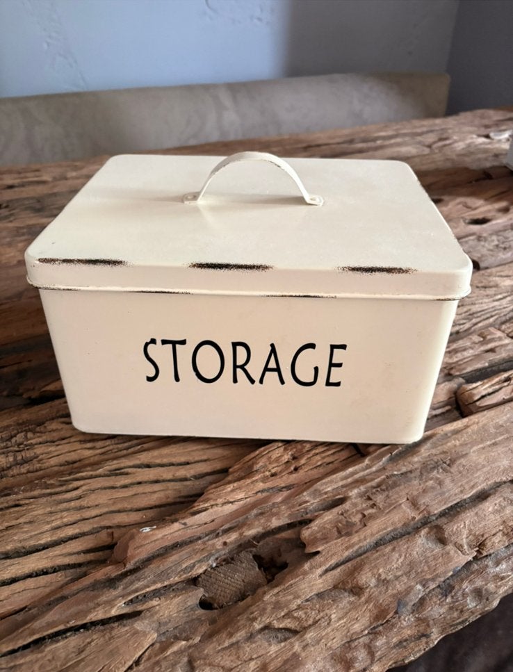 Metalen storage trommel ZGAN, Ophalen of Verzenden