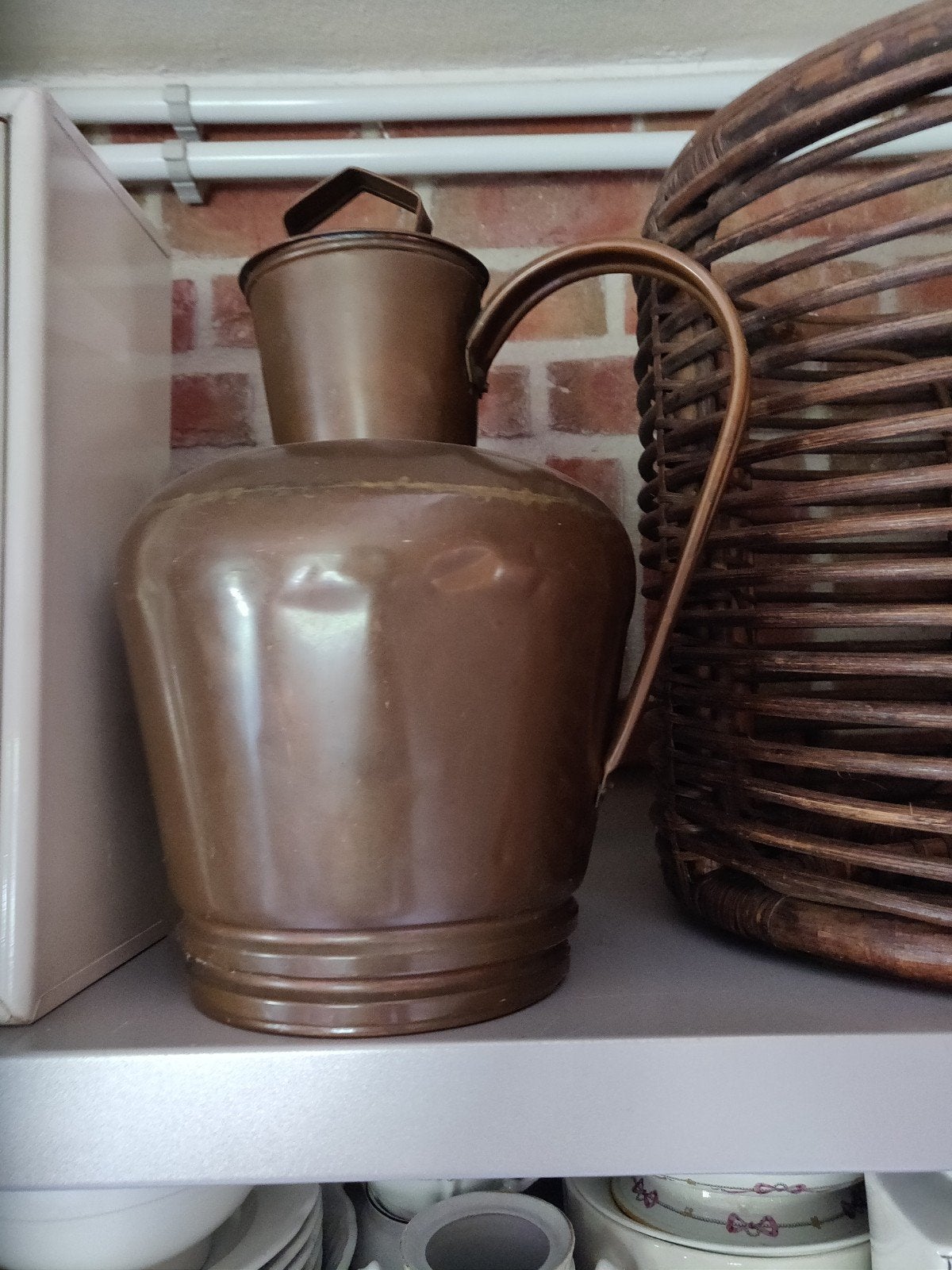 Koperen melkkan, Antiek en Kunst, Antiek | Koper en Brons, Ophalen of Verzenden