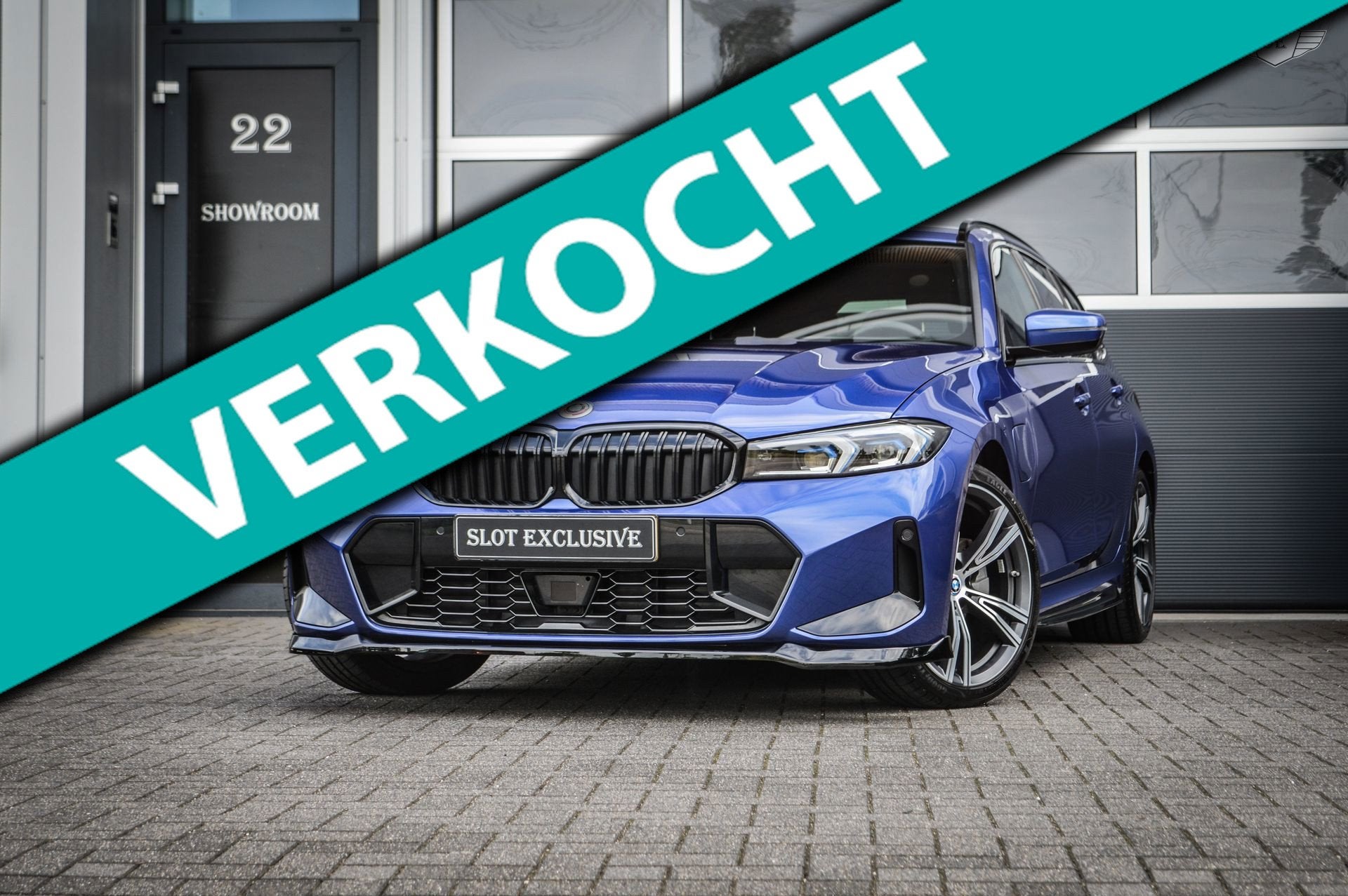 BMW 3-serie Touring 330e|M-PAKKET|ACC|CAMERA|HEADUP|STUURVER, 1998 cc, Gebruikt, 4 cilinders, Blauw