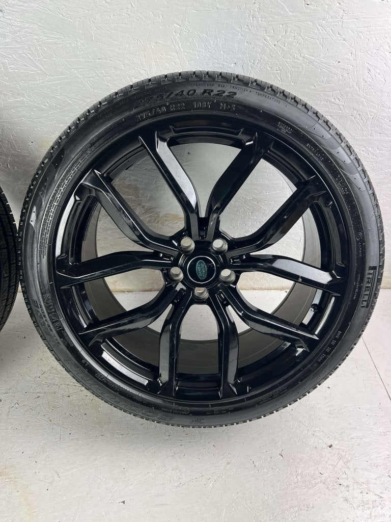 Originele Range Rover SVR velgen 22" 5x120 all-season 8mm!, Auto-onderdelen, Niet ingevuld, 275 mm, Banden en Velgen, Niet ingevuld