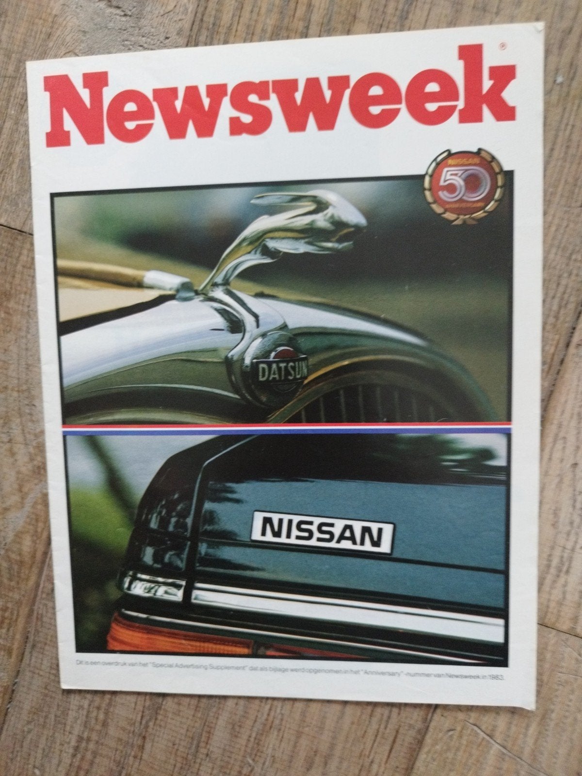 Newsweek Special Advertising Supplement Datsun Nissan 1983, Ophalen of Verzenden, Zo goed als nieuw, Nissan, NISSAN