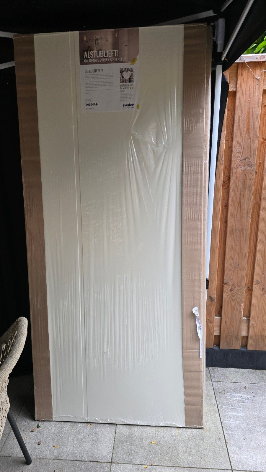 Svedex binnendeur, Ophalen, 80 tot 100 cm, Binnendeur, Nieuw