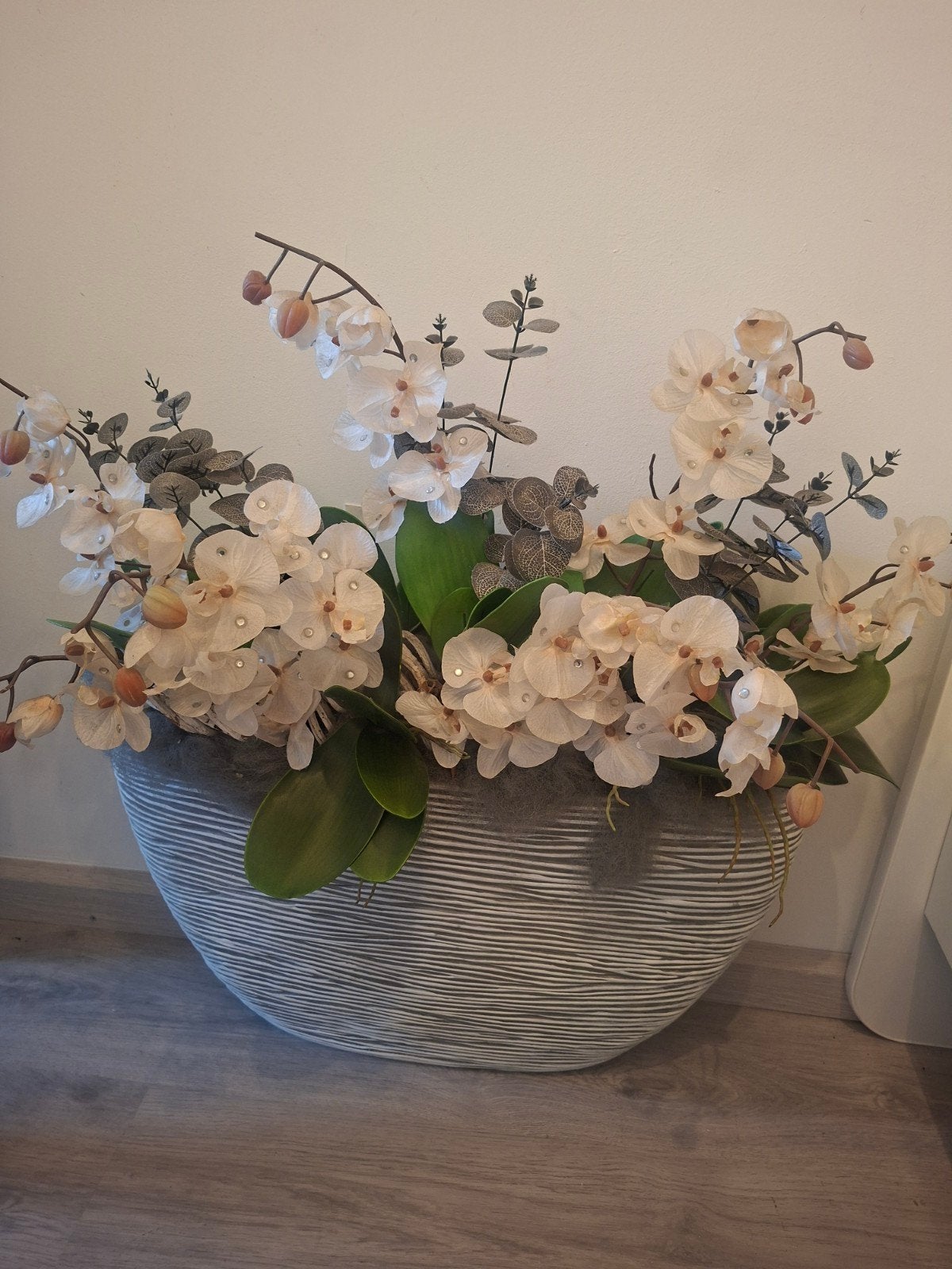 grote bloemen vaas, Ophalen, Zo goed als nieuw