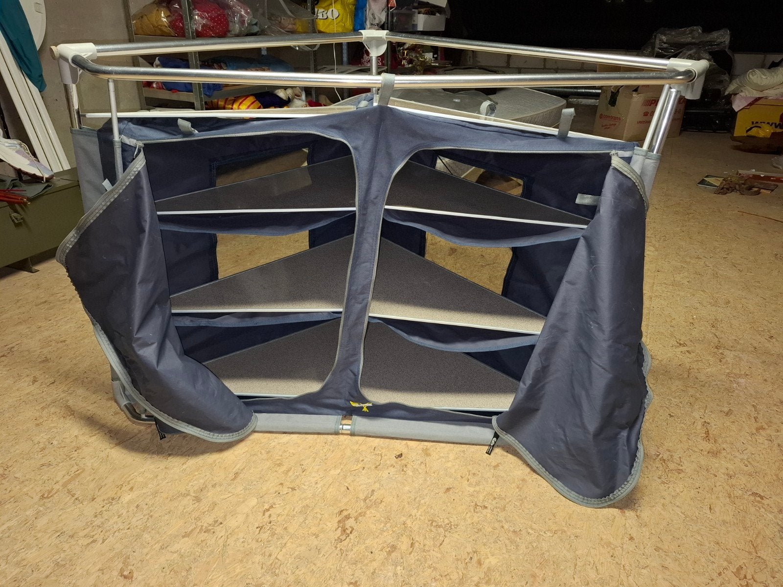 Hoekkast camping, Ophalen, Gebruikt