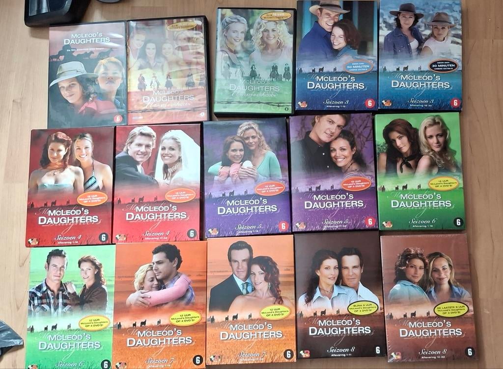 Complete serie McLeod's Daughters en de film, Cd's en Dvd's, Ophalen of Verzenden, Zo goed als nieuw