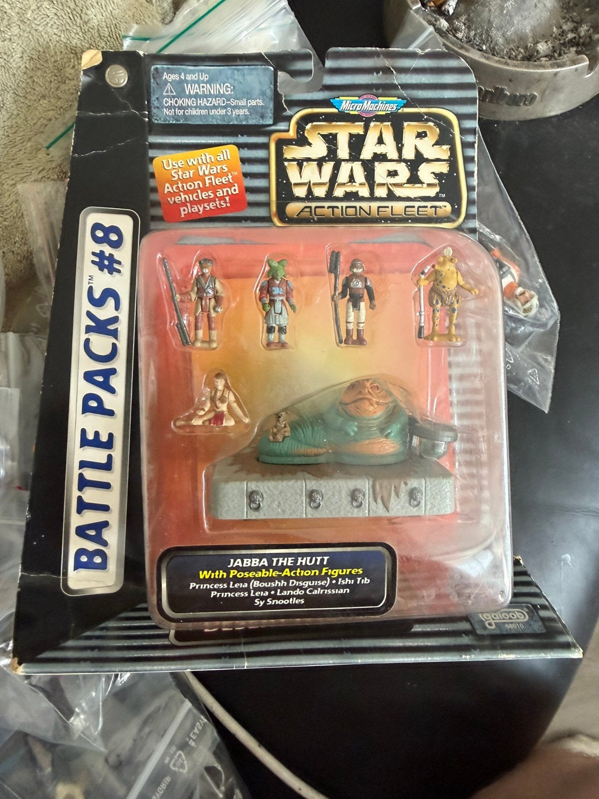 Star wars micro machines jabba, Verzamelen, Star Wars, Ophalen of Verzenden, Zo goed als nieuw, Actiefiguurtje