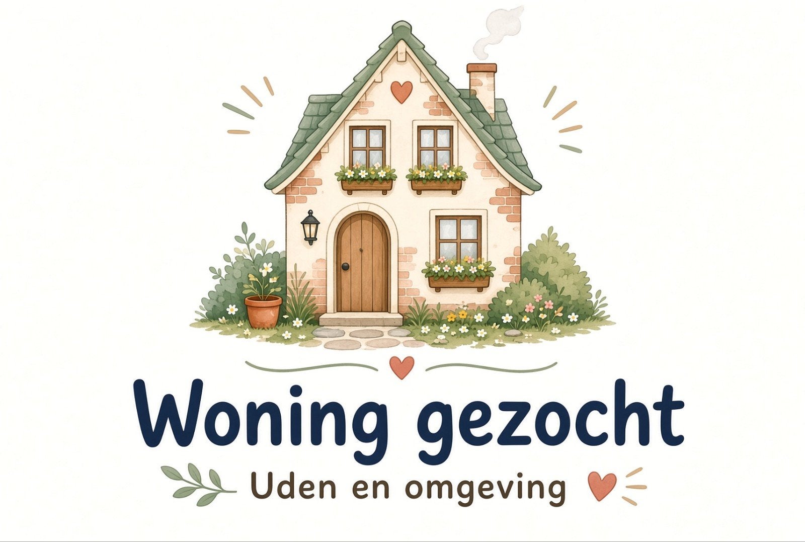 Woning gezocht – Uden en omgeving, Huizen en Kamers