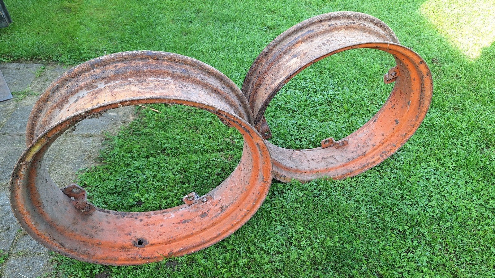velgen fiat tractor 24 inch, Ophalen, Overige materialen, Gebruikt, Overige typen