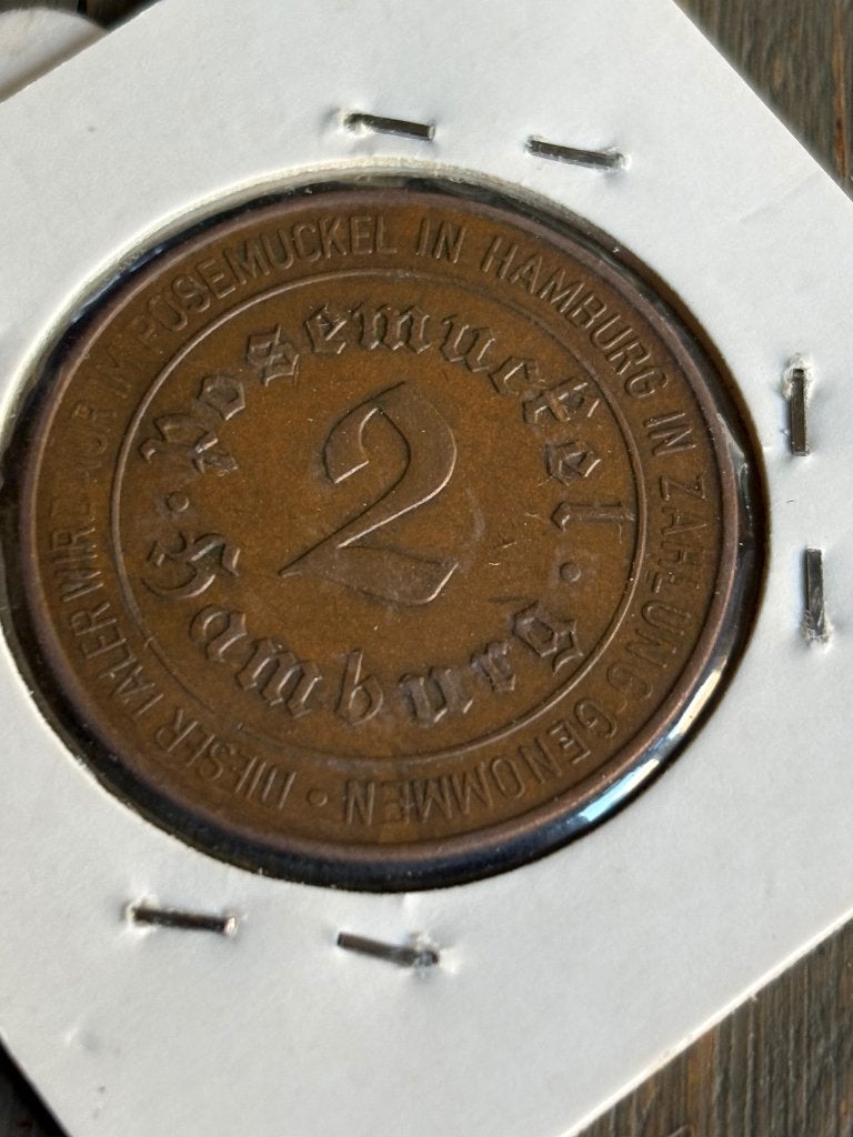2 Posemuckl 1977 Hamburg, Ophalen of Verzenden, Overige materialen, Buitenland