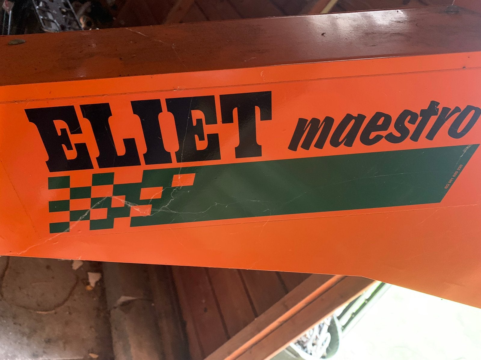 Eliet hakselaar maestro 5.5 OHV, Ophalen, Gebruikt, Benzine, Met opvangzak