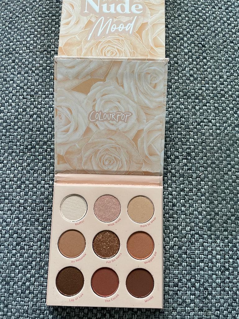 ColourPop Nude Mood Pressed Powder palette-Nieuw! Origineel!, Nieuw, Ophalen of Verzenden, Make-up, Overige kleuren