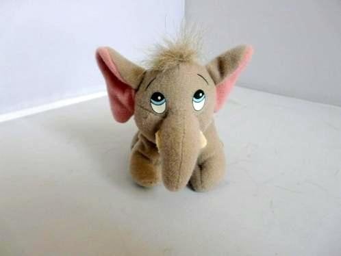 Dombo olifantje ca. 10 cm, Verzamelen, Ophalen of Verzenden, Bambi of Dumbo, Zo goed als nieuw, Knuffel