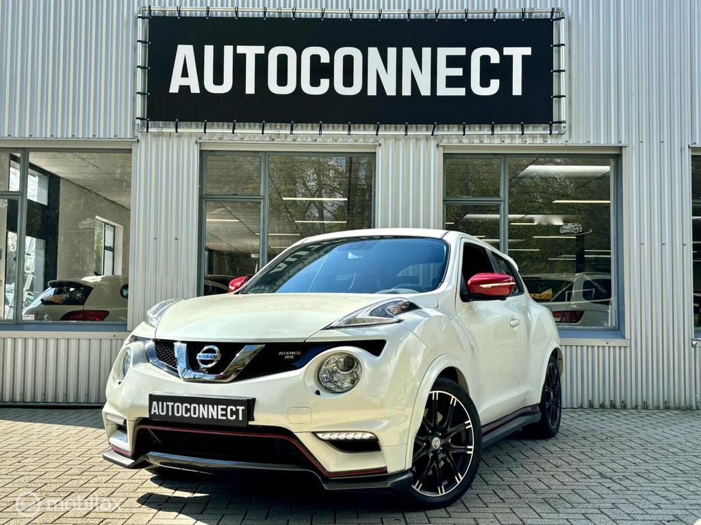 Nissan Juke 1.6 DIG-T Nismo RSAUTOMAAT,NAVI,360CAMERA,4WD, Auto's, Automaat, 1618 cc, Gebruikt, Zwart