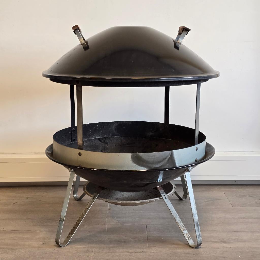 Weber Tuin Openhaard Vuurkorf Vuurschaal = VERKOCHT, Tuin en Terras, Vuurkorven, Ophalen, Gebruikt, Vuurkorf