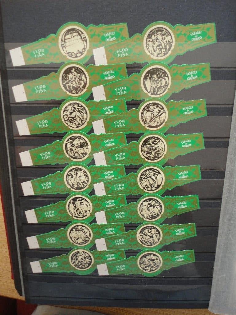 sigarenbandjes 78= 5x16st la corrida ,, 3 foto s ,,, Verzamelen, Ophalen of Verzenden, Gebruikt, Sigarenbandjes