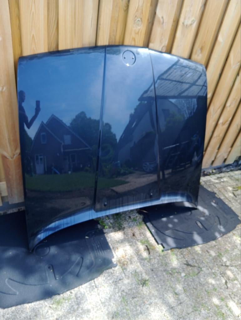 BMW E30 Motorkap zwart roestvrij, Ophalen, BMW, Motorkap