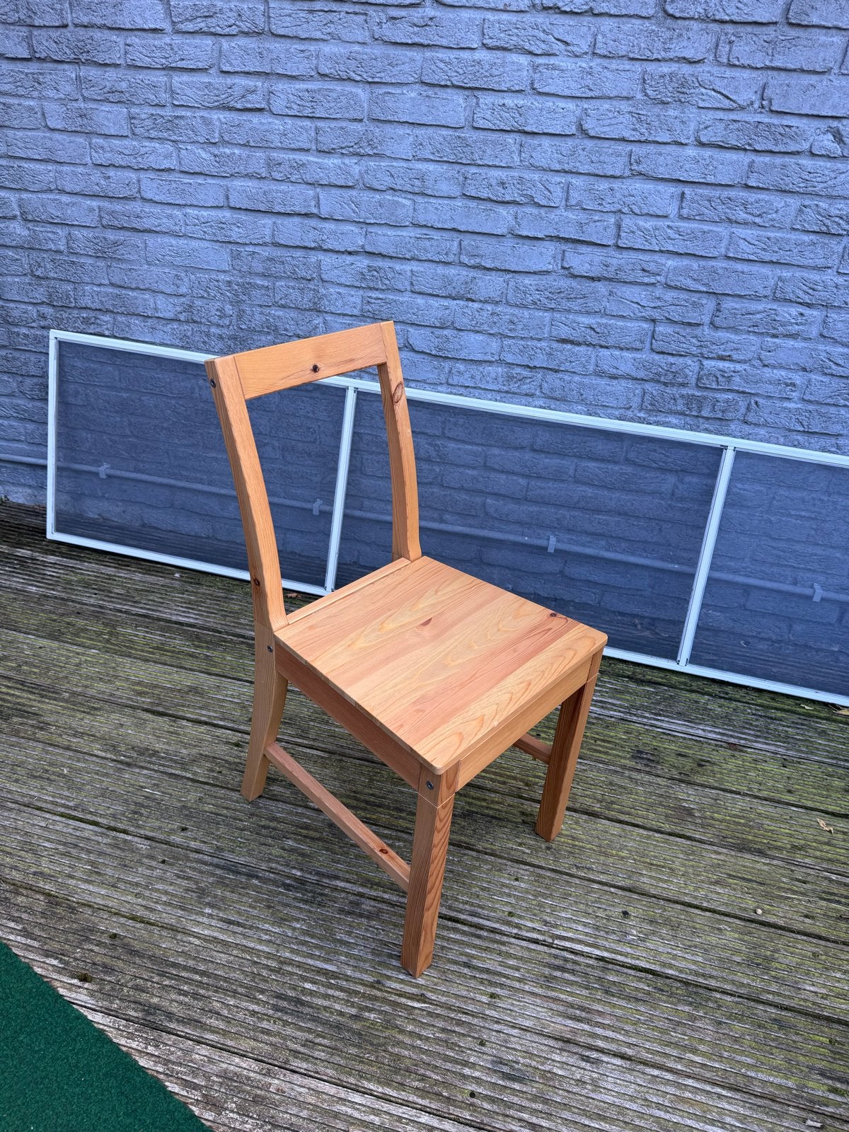 Houten stoel - massief grenen, Huis en Inrichting, Stoelen, Ophalen, Overige kleuren, Drie, Nieuw
