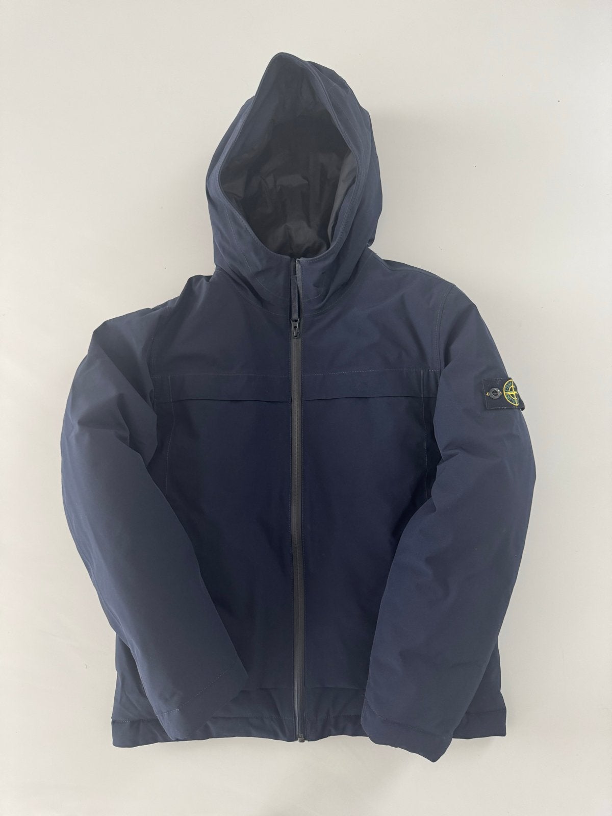 Stone Island Junior Winterjas - Maat 12 Jaar, Ophalen, Zo goed als nieuw, Jongen, Jas