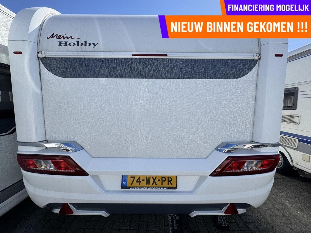 Hobby 560 LU PRESTIGE, ENKELE BEDDEN + VERBREDER, MOVER, Caravans en Kamperen, Mover, Rondzit, Hobby, 7 tot 8 meter