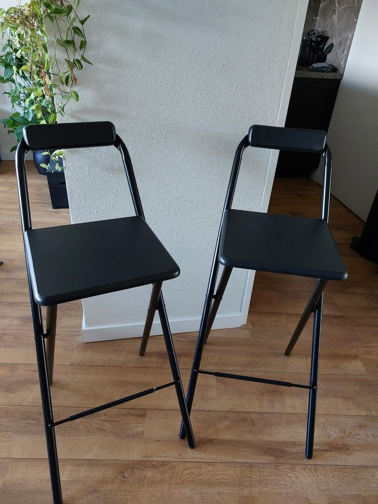 2 Barkrukken inklapbaar, Ophalen, Nieuw