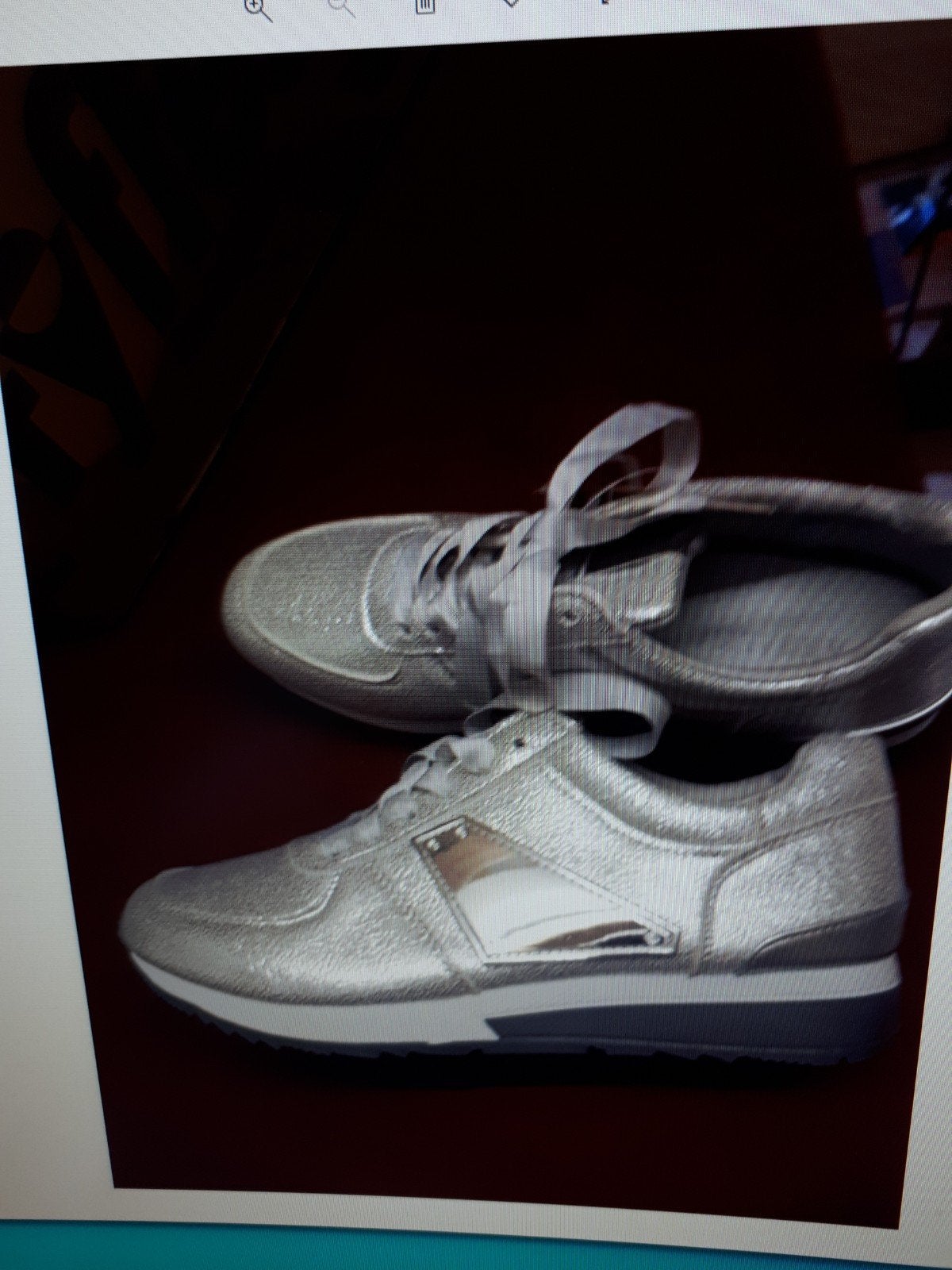 SNEAKERS NIEUW MAAT 38 KLEUR ZILVER, Kleding | Dames, Schoenen, Ophalen of Verzenden, Nieuw, Overige kleuren, Sneakers of Gympen