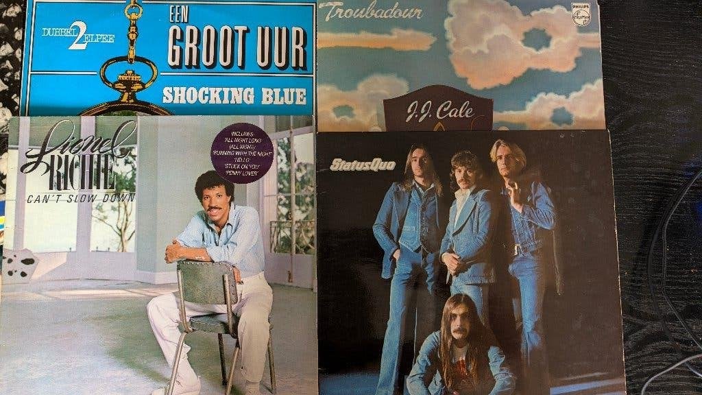 Diverse elpees (zie omschrijving), Originele persing, LP, Gebruikt, Pop