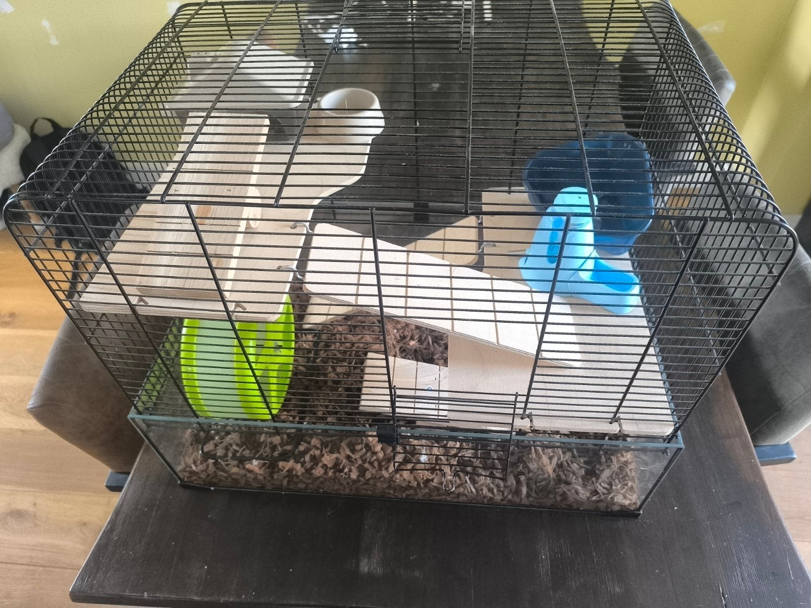 Hamsterkooi inclusief toebehoren, Dieren en Toebehoren, Ophalen, Zo goed als nieuw, Overige typen